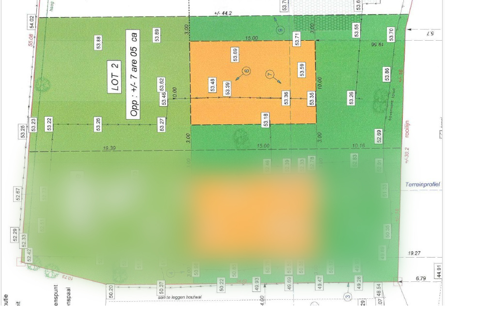 Te koop, perceel grond in woonzone voor open bebouwing in een rustige straat te Galmaarden - foto 2