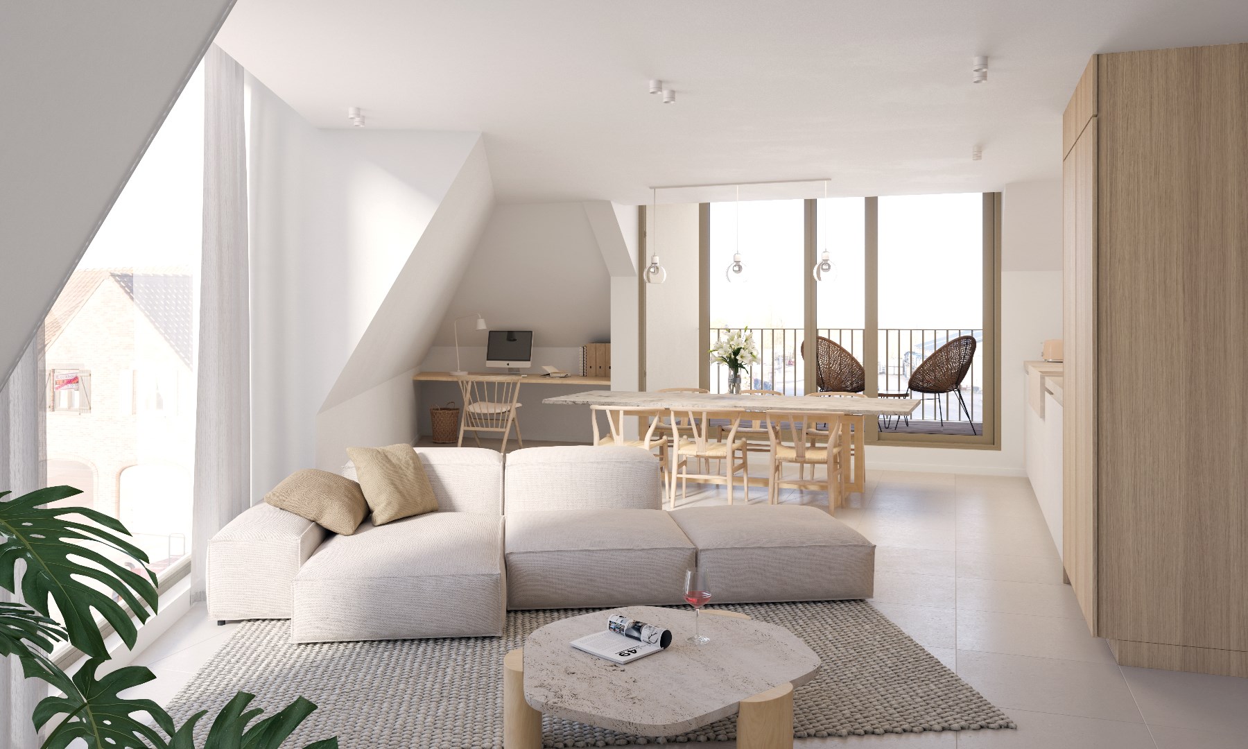 Nieuwbouwappartement met 2 slaapkamers en terras in residentie 'De Watertoren' - foto 1