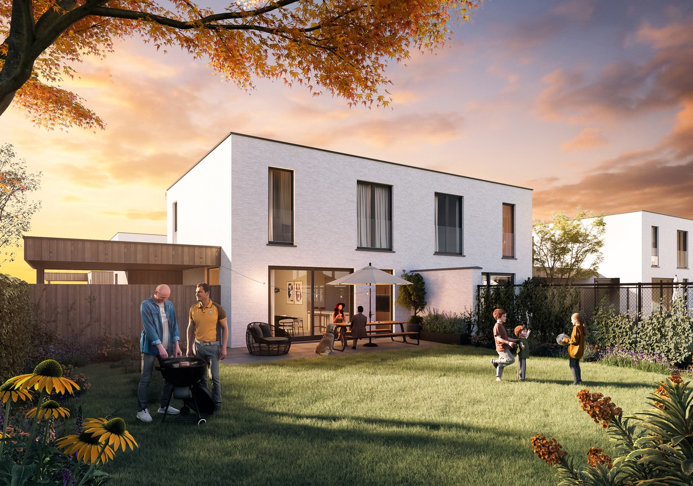 Moderne halfopenwoning met carport en berging - foto 5