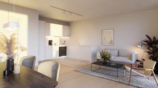 Ontdek snel dit pareltje in Schaarbeek!<br /><br />Laat u verleiden door dit prachtige 2-slaapkamerappartement op de tweede verdieping, gelegen in een klein, modern appartementsgebouw met 6 eenheden, dat een stedelijke en tegelijk rustige woonomgeving biedt.<br />De lichte woonkamer opent naar een volledig uitgeruste open keuken en een gezellig terras aan de binnenkoer, ideaal om te ontspannen.<br /><br />Het appartement beschikt over twee comfortabele slaapkamers, een elegante badkamer, een apart toilet en een inkomhal, allemaal afgewerkt met oog voor detail.<br /><br />Het gebouw biedt gemeenschappelijke ruimtes die zijn ontworpen voor uw comfort: fietsenstalling, gedeelde tuin met moestuin en duurzame energievoorzieningen dankzij zonnepanelen.<br /><br />Een zeldzame kans in Schaarbeek.<br />Contacteer ons om dit pand te bezoeken!