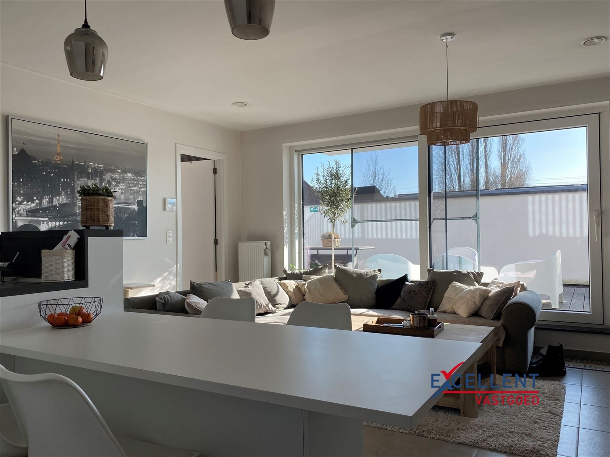 Energiezuinig appartement met garage en terras te huur Deinze - foto 1