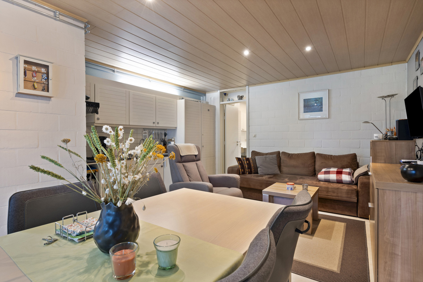 Gezellige gelijkvloerse vakantiewoning op Hengelhoef. (GEEN DOMICIEL MOGELIJK) - foto 5