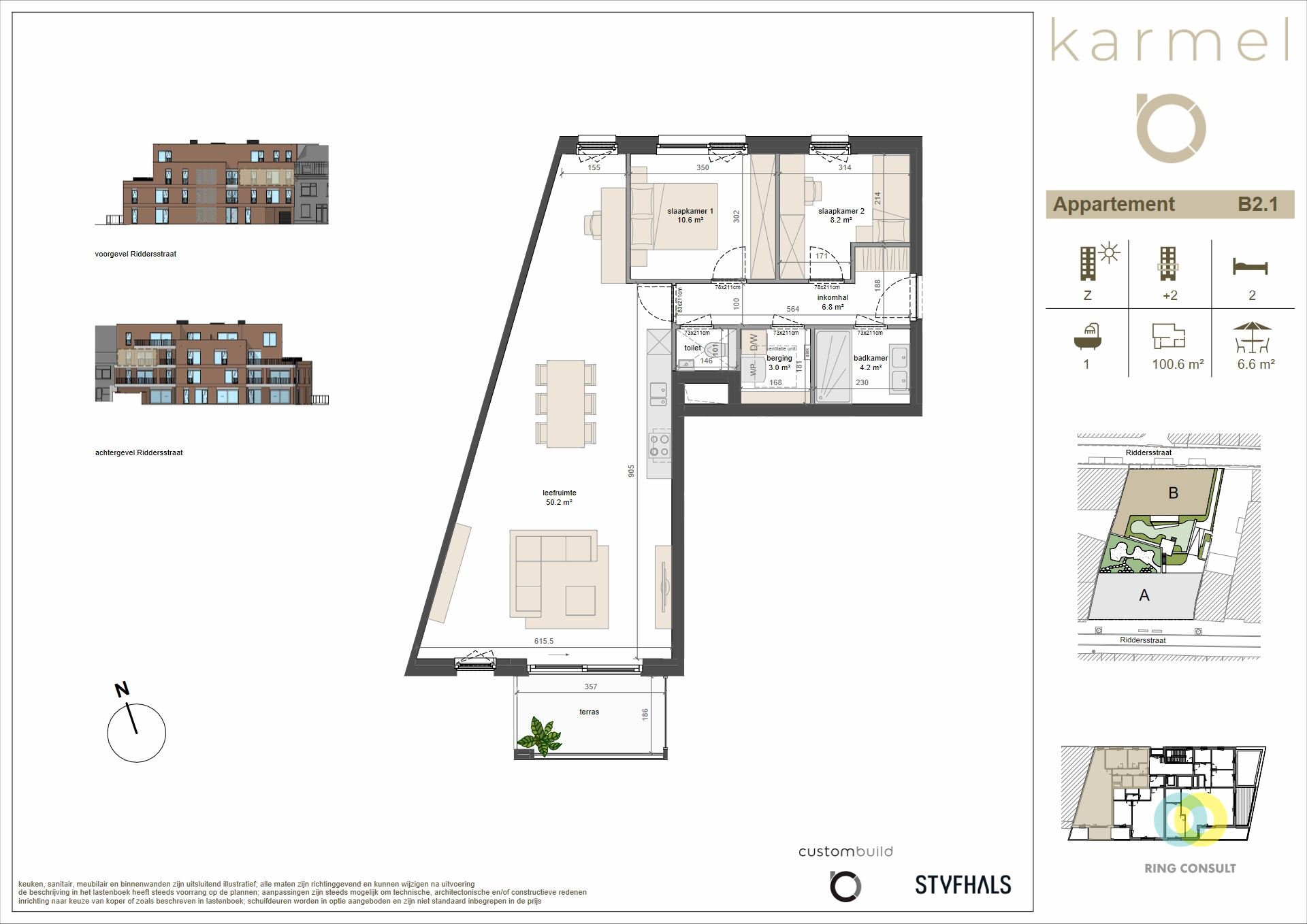 nieuwbouw appartement - 1 Kamer - foto 2