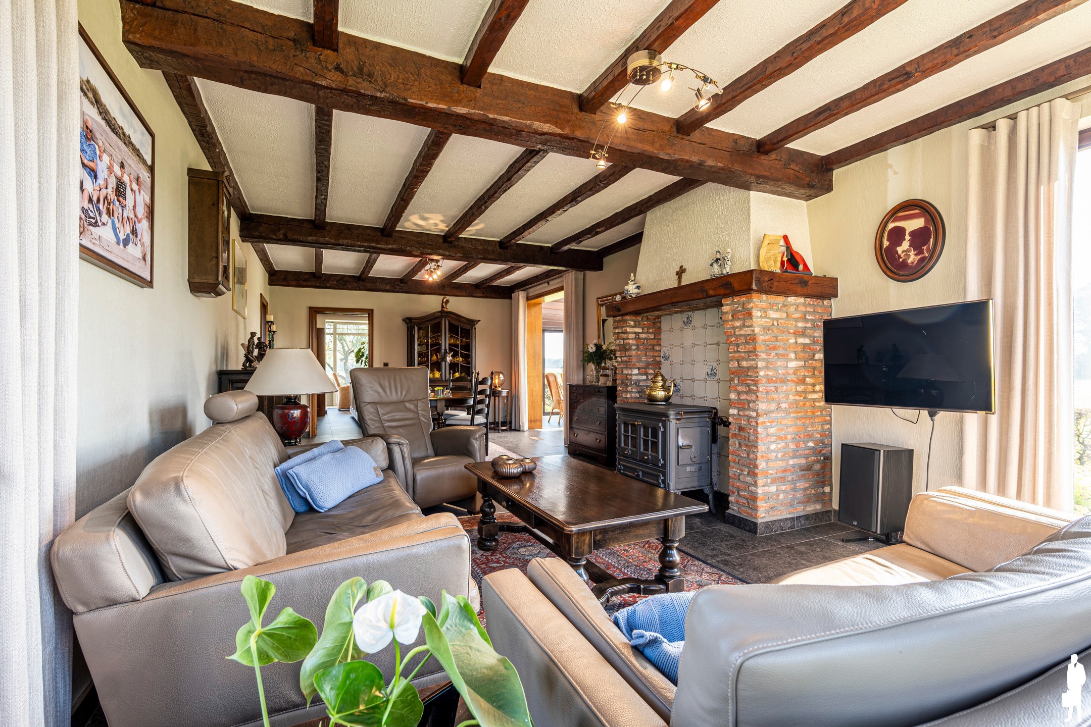 Villa met magazijn op een perceel van ca. 2.000m² aan de groene rand in Poppel - foto 4