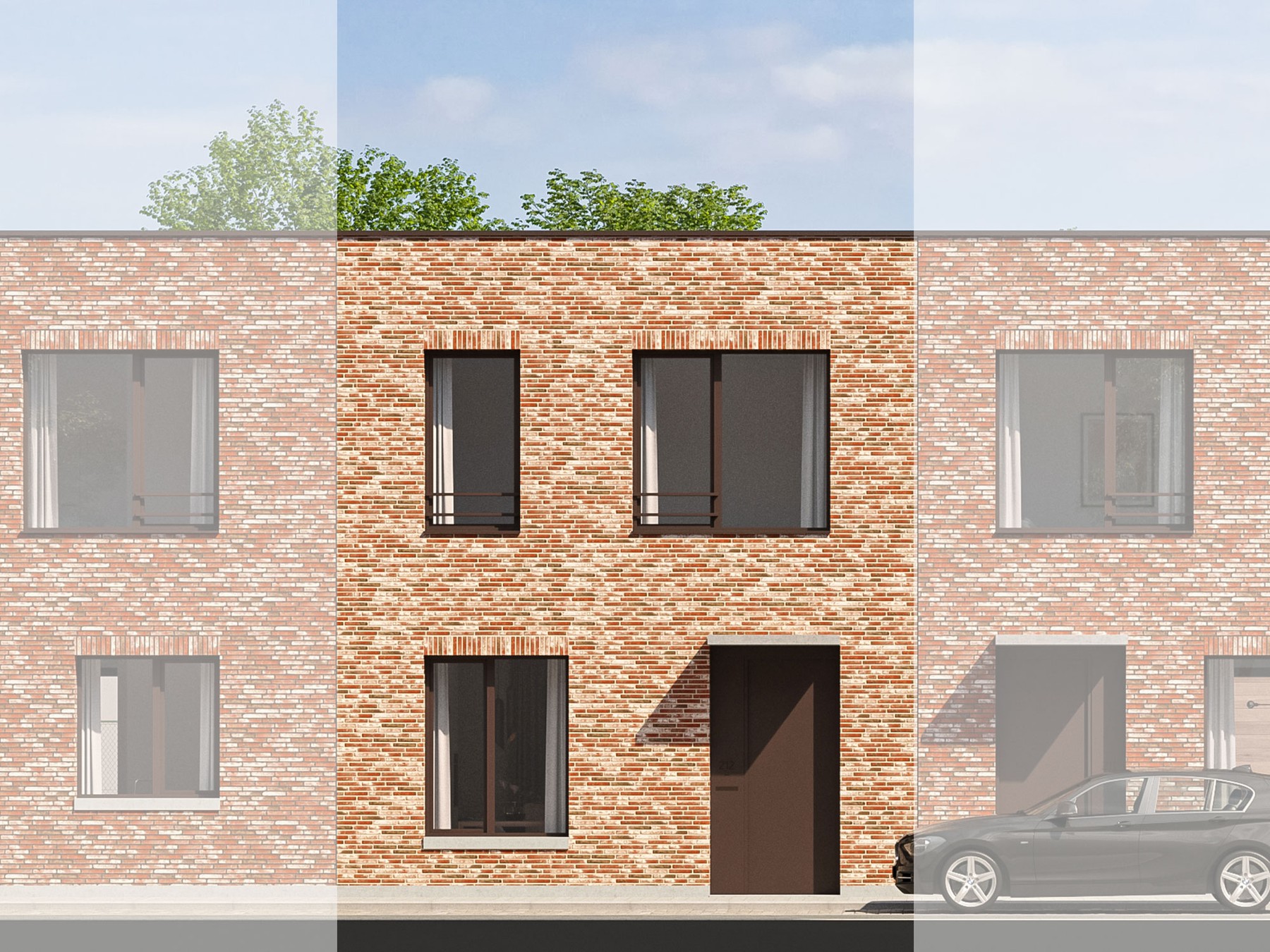 Lot 212 Moderne gesloten energiezuinige woning (159 m²) - foto 1