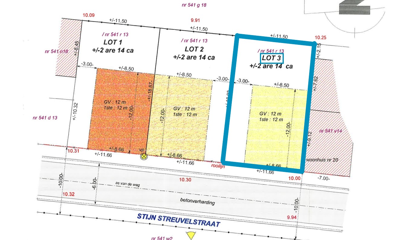 Bouwgrond voor halfopen bebouwing te Welle – ideale ligging - foto 2