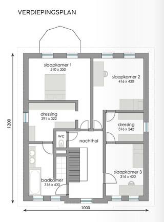 TE KOOP in NAZARETH Steenweg 202Mooi gelegen stuk bouwgrond voor het bouwen van een open bebouwing.Opp. 810 m² prijs grond = € 350.000FORMULE WATER-...