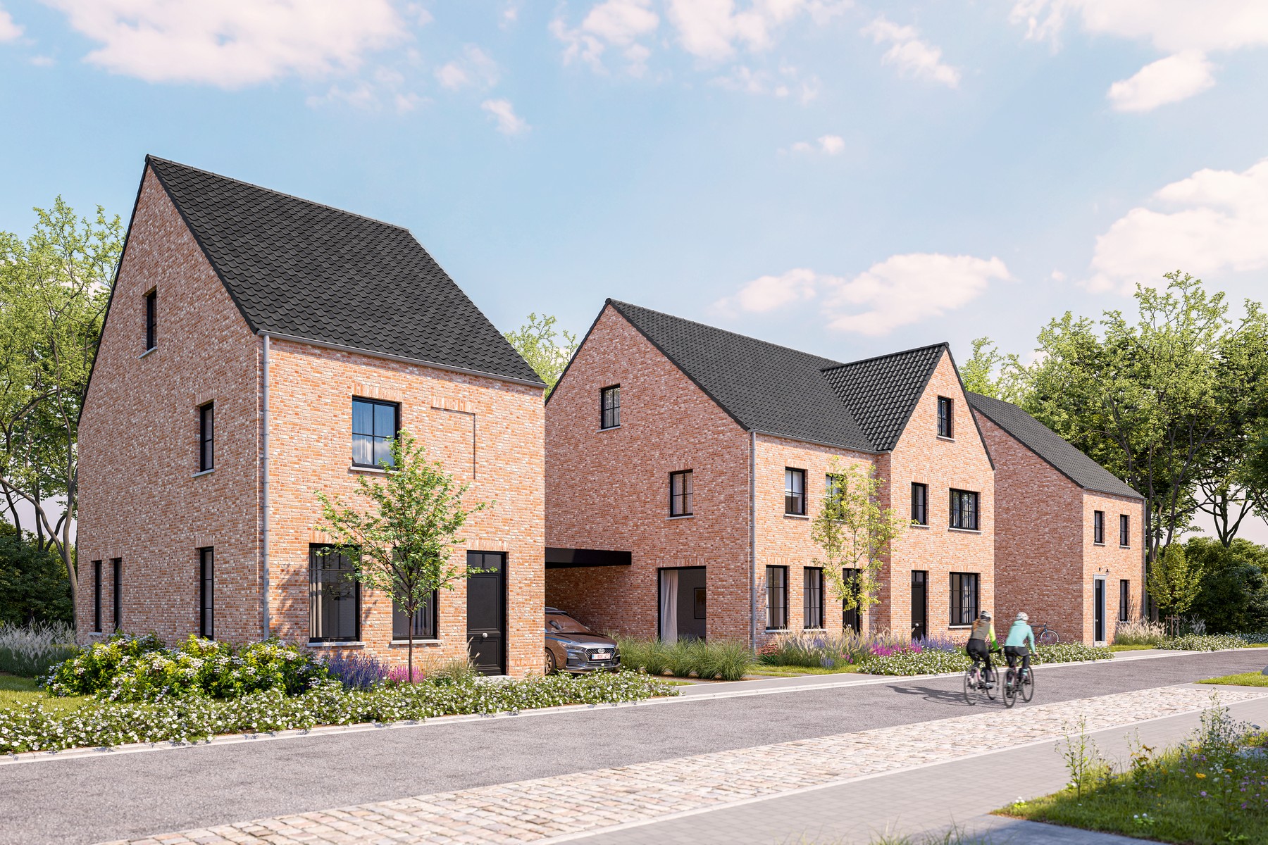 Lot 89: open bebouwing met 3 slpk en carport - foto 1