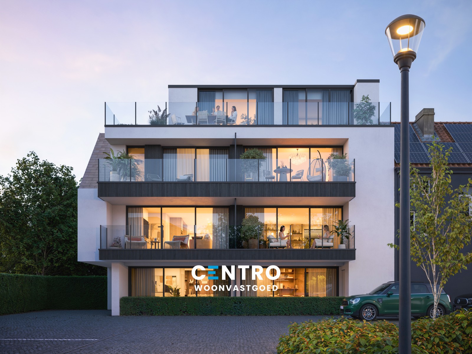 Nieuwbouwappartement op de 2de verd. met ZUIDger. terras! - foto 2