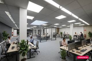 Cet immeuble de bureaux à louer entièrement rénové est situé dans la Kouterstraat, la principale rue commerciale de Temse, et bénéficie d'une visibilité et d'une accessibilité excellentes. L'emplacement combine une forte présence commerciale avec une connexion facile à la N16 (en direction de Saint-Nicolas et Malines) et à l'E17 (Gand — Anvers). Les magasins, les supermarchés, les restaurants, les transports en commun et les parkings sont accessibles à pied.La propriété comprend plus de 800 m² de bureaux et est prête à emménager. Le bâtiment a été entièrement rénové avec une attention particulière à la sécurité, au confort et à une finition de haute qualité.Surface :environ 800 m²Spécifications :- Système de détection d'incendie et de fumée (Sterkens Security)- Entretien annuel de la protection incendie (extincteurs, dévidoirs, éclairage de secours)- Installation électrique entièrement renouvelée et approuvée- Nouvelles portes d'entrée sécurisées et sortie de secours- Nouveaux plafonds suspendus (RAL 9010) avec éclairage LED (40 W)- Espaces de bureaux calmes et dotés d'une finition acoustique- Nouvelle cuisine équipée (env. 80 m²)- Installations sanitaires rénovées (femmes et hommes)- Nouvelle moquette de bureau au 1er étage- Conduits de câbles au rez-de-chaussée et au premier étage- Câblage de données CAT6S — connexion Internet rapide- Toit isolé avec revêtement de protection solaire- Monte-passagers et monte-charges- Chauffage central au gaz et à l'électricité avec compteurs séparés- Pompes à chaleur- 3 unités de climatisation au premier étageDisponibilité :Disponible immédiatement.Intéressé par ce bureau à louer à Temse ? Merci de nous contacter au 09 245 35 35 ou à business.gent@dewaele.com.