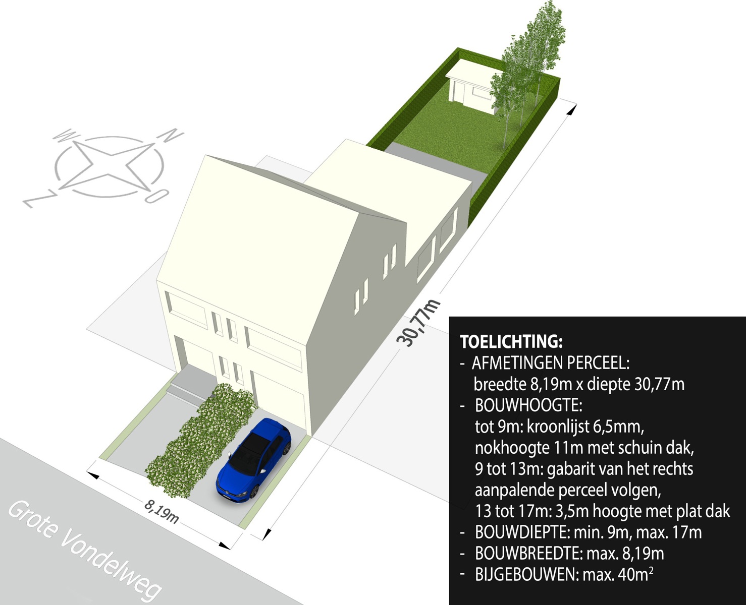 Grond voor gesloten bebouwing in hartje Oud-Turnhout(301 m²) - foto 2