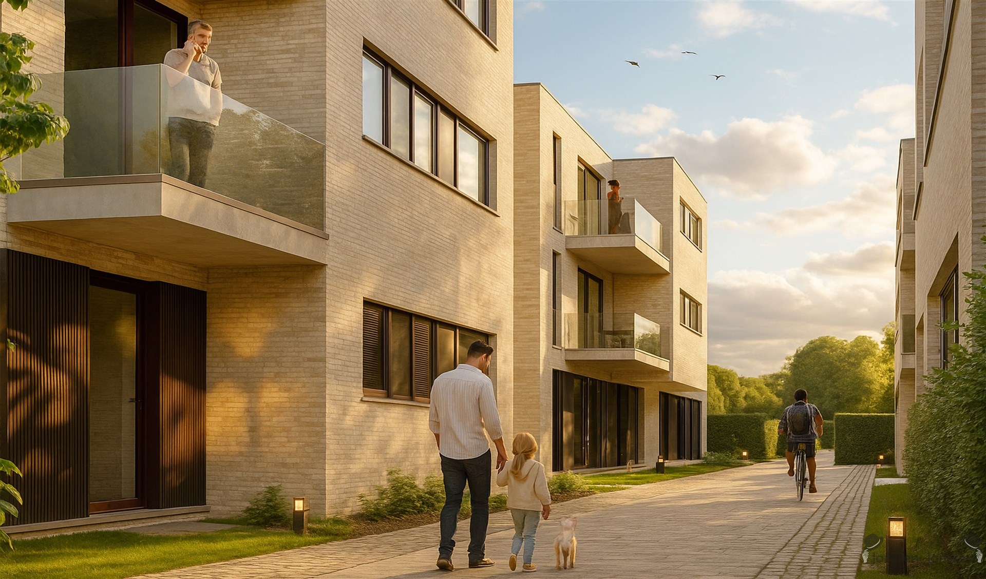Doorzonappartement met ondergrondse parking en berging - foto 3
