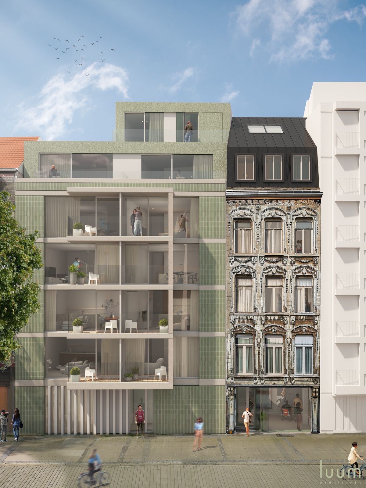 Ruim nieuwbouw appartement met 1 slaapkamer én zonnig terras + tuin van maar liefst 77m2 - foto 2