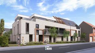 <p><span>'t PartiturenHof, an exclusive new construction project in two stylish buildings in Merchtem</span></p><p><span> </span></p><p><span>Discover 't PartiturenHof, an exclusive new construction project with 15 energy-efficient apartments in two stylish buildings. Enjoy a green and tranquil environment, perfectly integrated between the buildings for an optimal living experience.</span></p><p><span>Each apartment is designed with attention to space, light, and comfort to come home in peace.</span></p><p><span> </span></p><p><span>Thanks to the prime location in Merchtem, you live centrally, with shops, schools, and public transport within walking distance. Here, you combine the best of both worlds: the liveliness of the center and the tranquility of a green area.</span></p><p><span> </span></p><p><span>All stated prices are always exclusive of VAT and purchase costs.</span></p><p><span> </span></p><p><span>It is possible to enjoy a 6% VAT rate, provided the buyer meets the conditions. This transitional arrangement has been extended by 6 months and is valid until 30/6/2025.</span></p><p><span> </span></p><p><span>An apartment must be purchased with a parking space, which costs €28,500 excluding costs.</span></p><p><span> </span></p><p><span>Advantages:</span></p><p><span> </span></p><p><span>Energy-efficient and sustainable: living in a modern apartment<br />Privacy and comfort: thanks to thoughtful architecture<br />Ideal location: shops, schools, and public transport within walking distance<br />Green environment: for a relaxed living experience</span></p><p><span>Possibility to benefit from a 6% VAT rate</span></p><p><span> </span></p><p><span> </span></p><p><span>For more information and/or to make an appointment, contact Ann at 0477 41 46 16 or Harry at 0473 44 01 06.</span></p><p><span> </span></p>