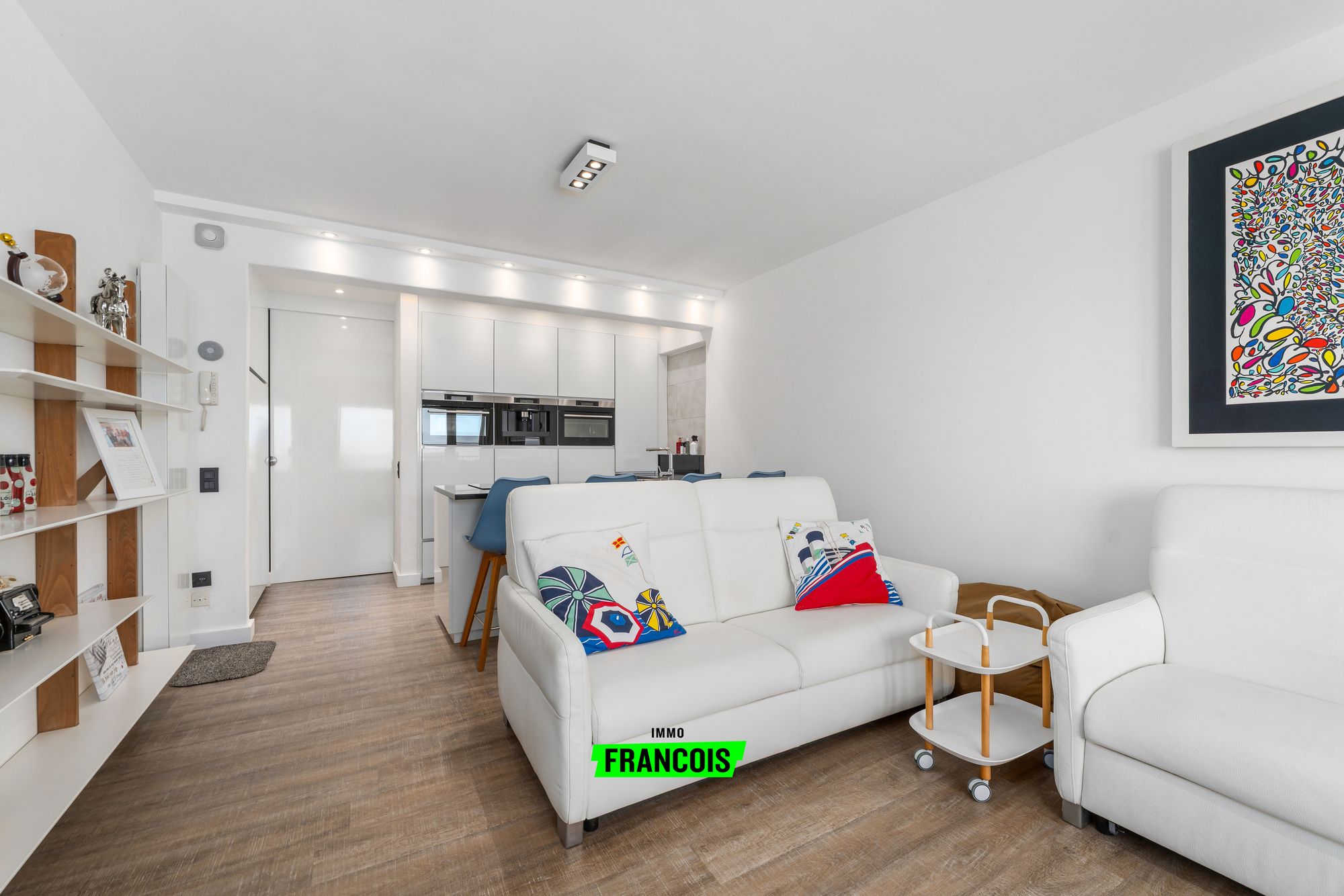 Gerenoveerde studio met frontaal zeezicht in Blankenberge - foto 4