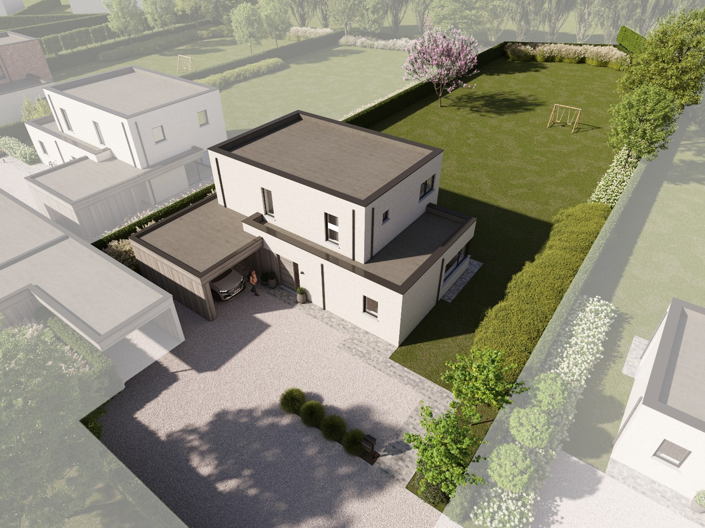 bouwgrond voor open bebouwing te Staden - foto 1