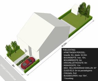 Deze bouwgrond is gelegen in een prachtige nieuwe verkaveling ''Kerkhovendijk" gelegen te Leopoldsburg.Het perceel heeft een oppervlakte van 275m2 en...