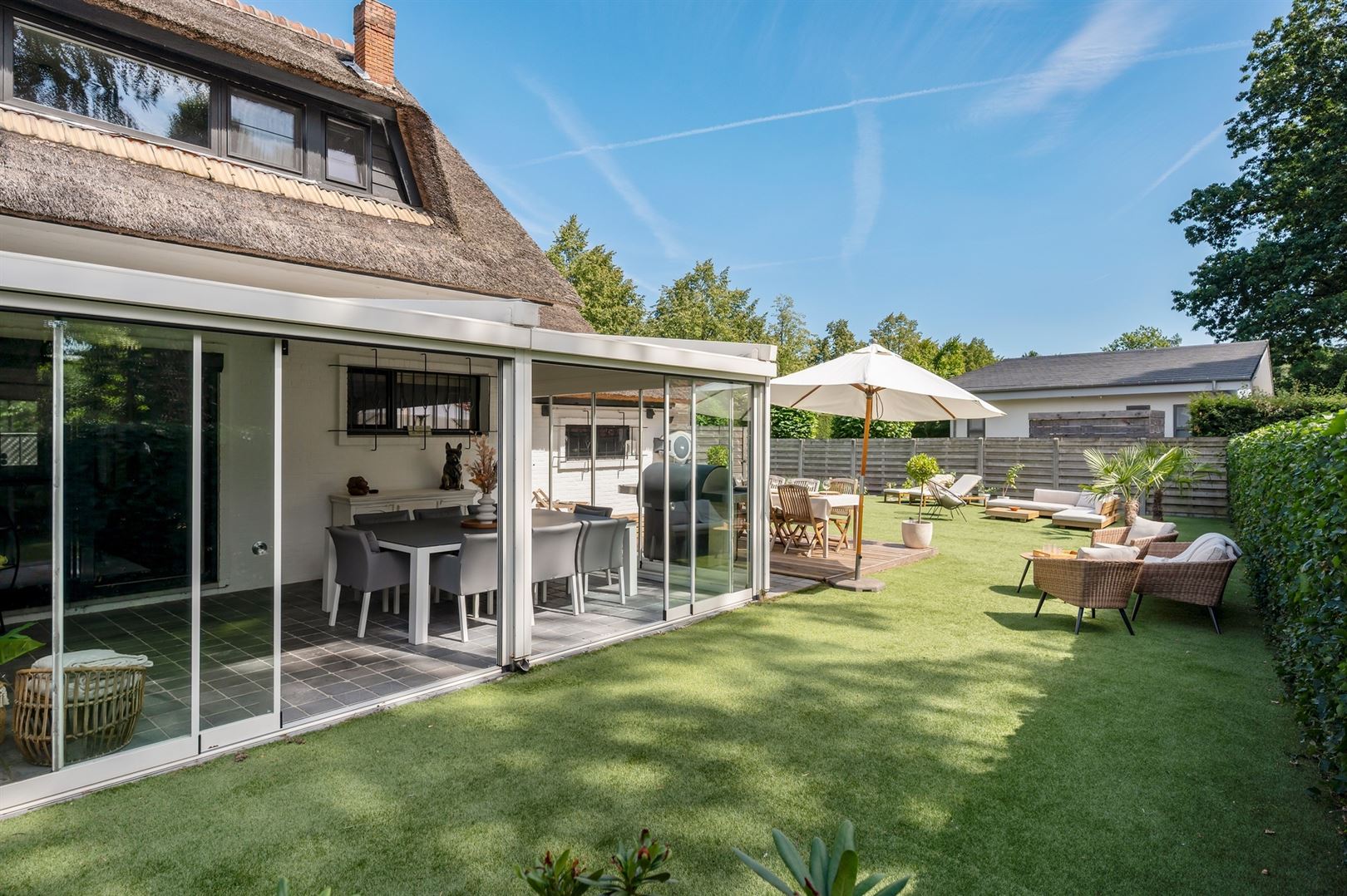 Instapklare halfopen villa met rieten dak, verwarmd zwembad en eigen wellness - foto 5