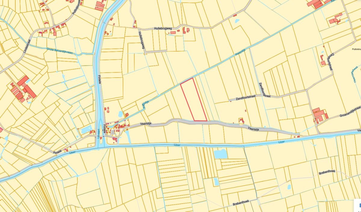 Mooi stuk landbouwgrond (momenteel weide) te koop te Pollinkhove - foto 2