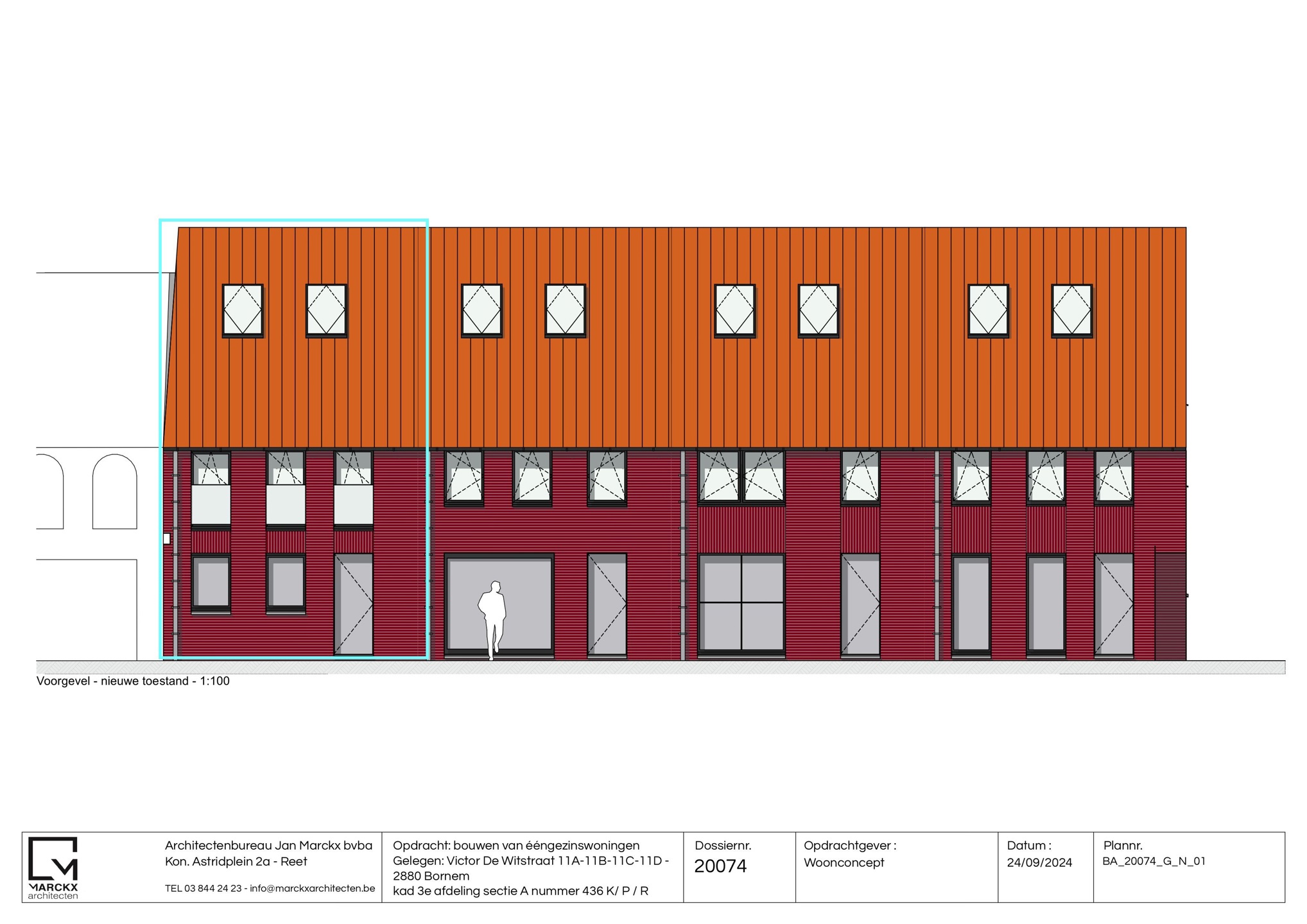 Casco woning in nieuwbouwproject te Hingene, Bornem - foto 1