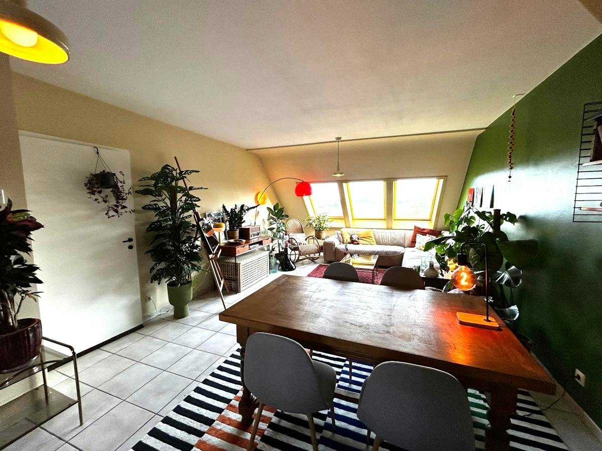 Dakappartement met verzicht en garagebox - foto 5