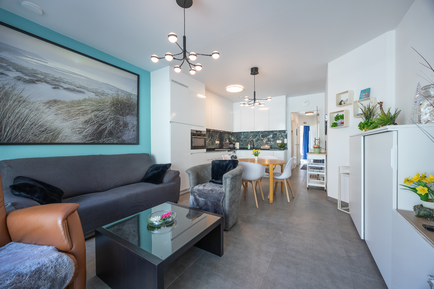 Prachtig 2- slpk. appartement in het centrum van Middelkerke in gloednieuw gebouw. - photo 3