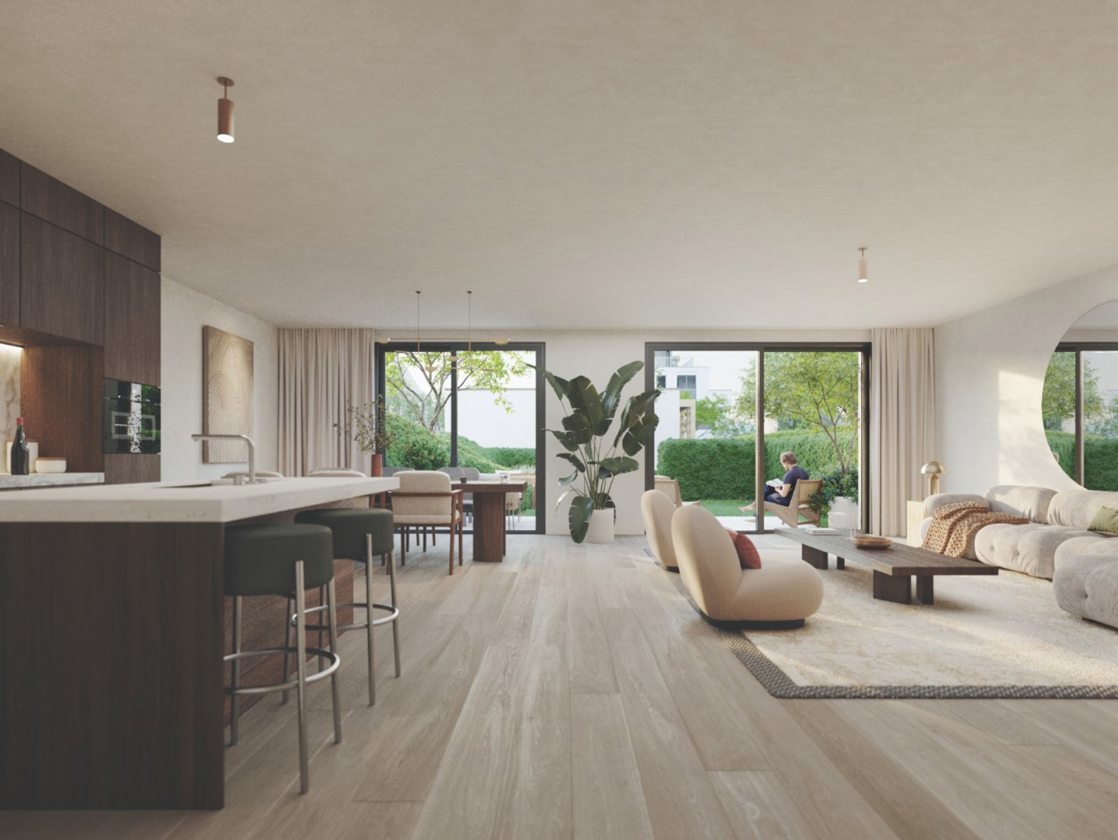 Gelijkvloers, nieuwbouw BEN-appartement - foto 5