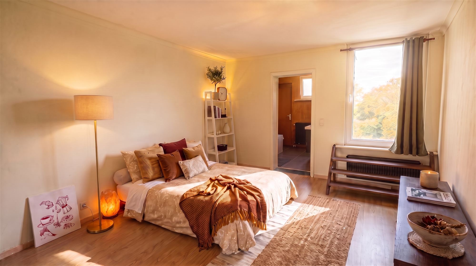 Charmant dakappartement met prachtig uitzicht. - foto 3