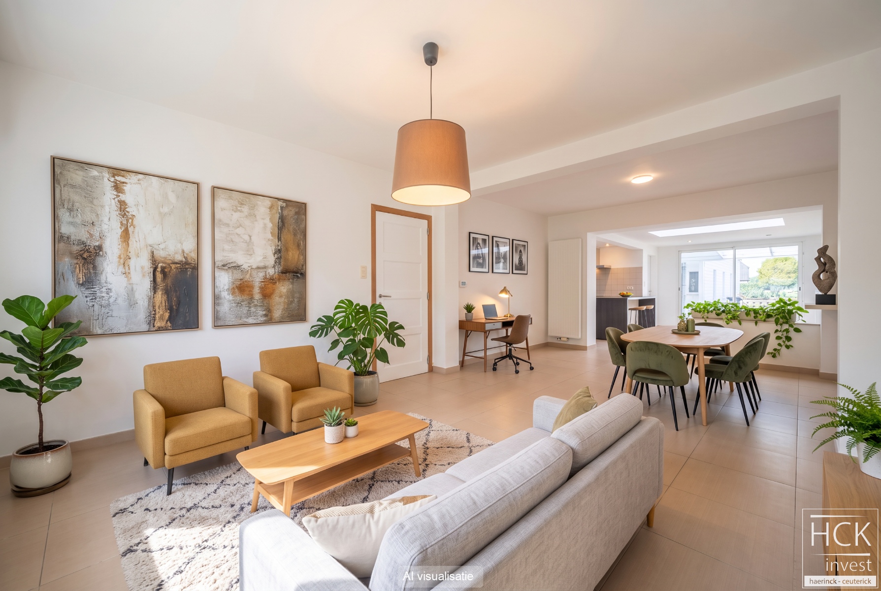 SINT-BAAFS-VIJVE - Instapklare woning met 3 SLPK, én uitweg achteraan - foto 5