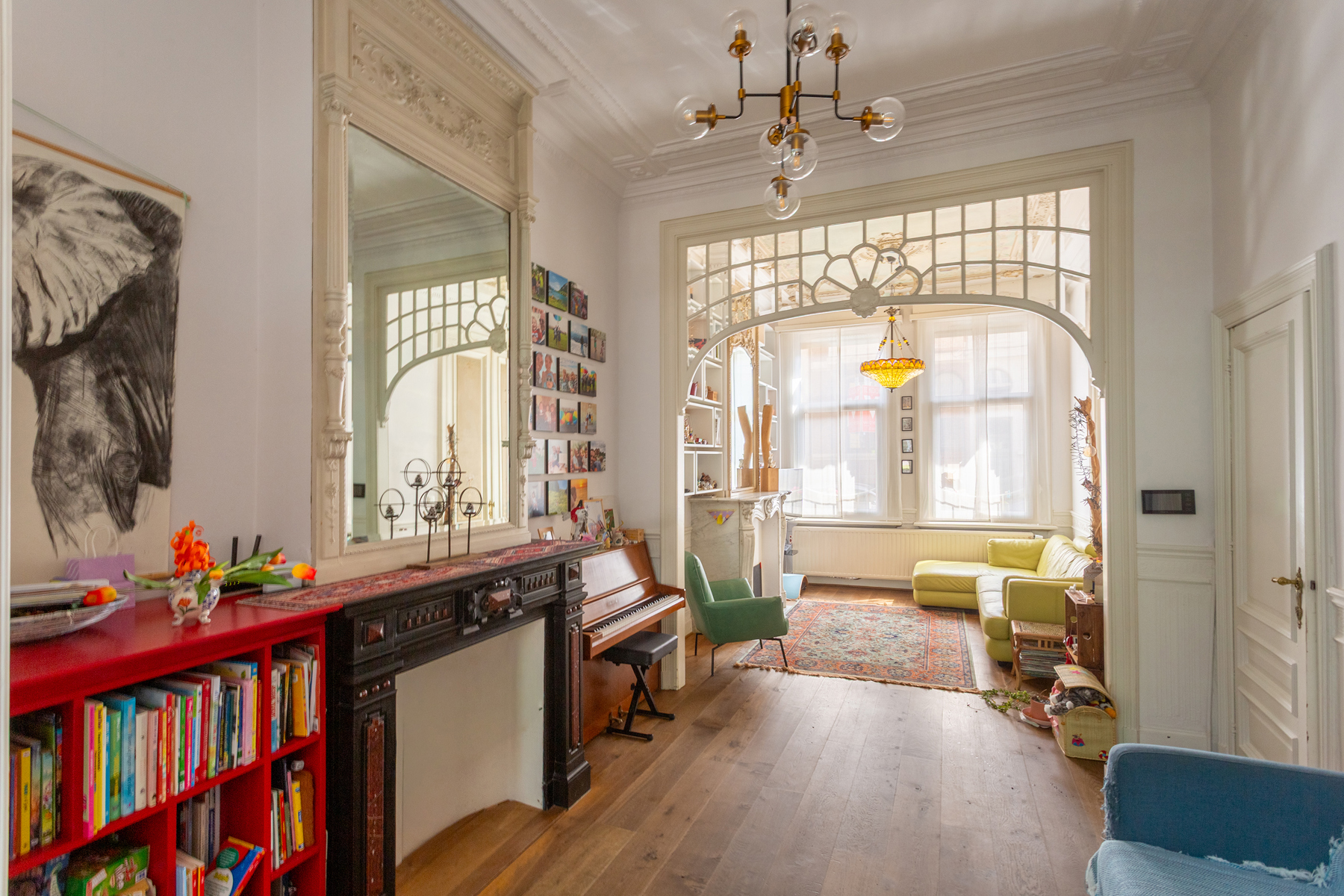 Oud-Berchem | Authentieke herenwoning met 5 slpks + tuin - foto 4