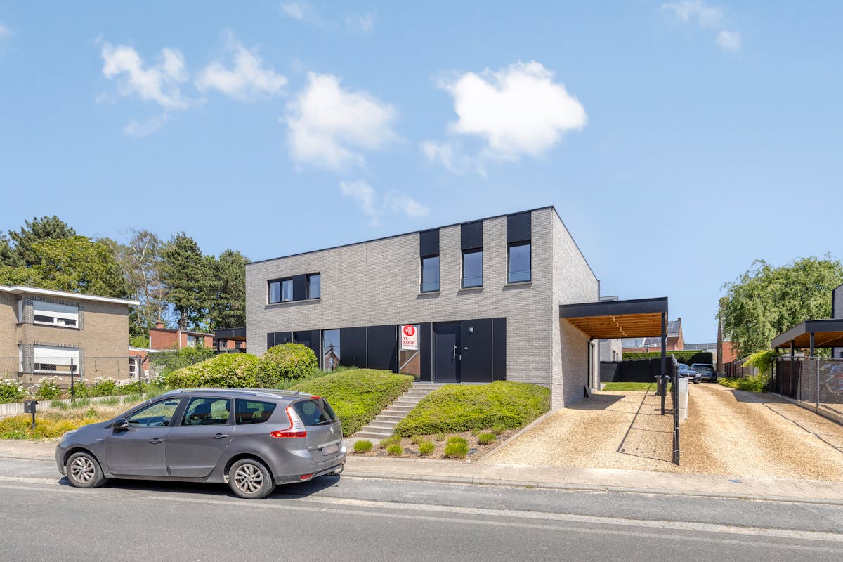 Halfopen nieuwbouwwoning te koop in centrum van Anzegem - foto 2