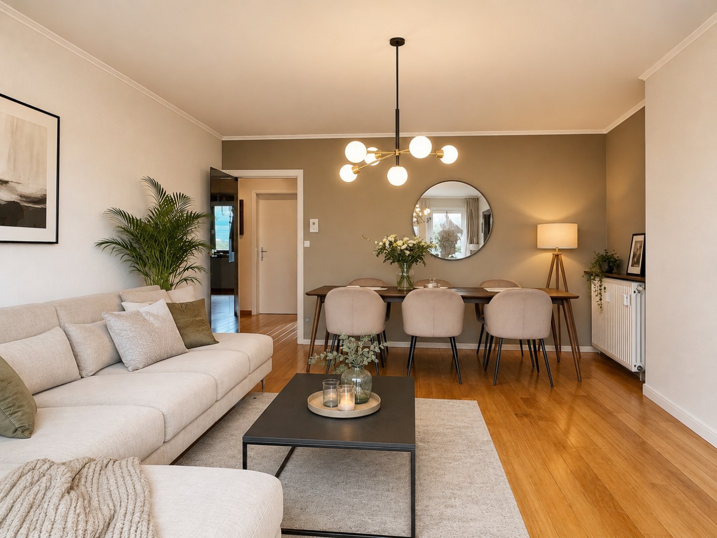 Instapklaar 2-slaapkamer appartement inclusief autostaanplaats en terras te koop in Kuurne! - foto 1