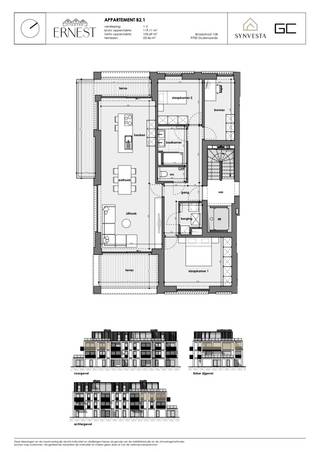 Apartment for sale in Oudenaarde