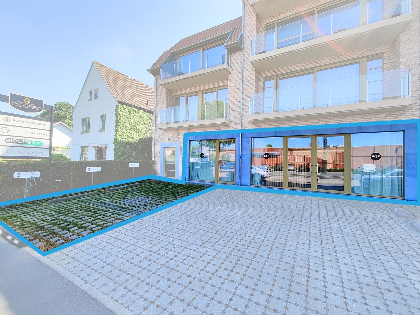 Kantoor- of handelsruimte van 220 m² te koop in Jabbeke - foto 2