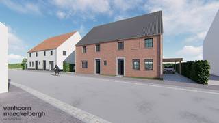 Vlakbij het centrum van Zevekote (Gistel) kan je deze nieuw te bouwen gezinswoning vinden.De woning maakt deel uit van een kleinschalig project met...