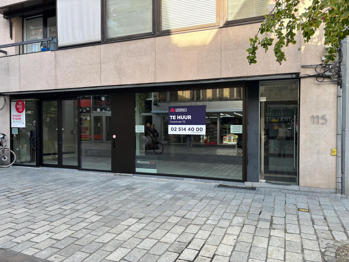 Rez-de-chaussée commercial dans l'Ooststraat à Roeselare - photo 4