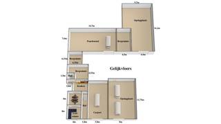 Indrukwekkende vierkantshoeve!Deze eigendom is prachtig gelegen in een groene omgeving met uitgestrekte weilanden, waar rust en natuur centraal...