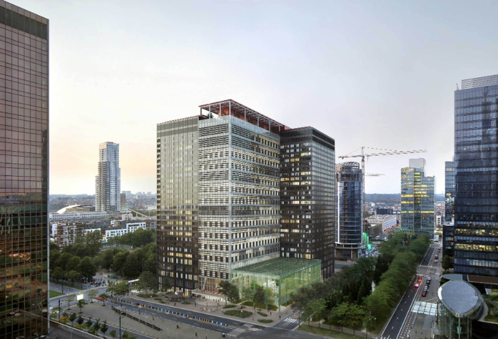 Prachtig kantorenproject - Noordwijk Brussel - foto 1