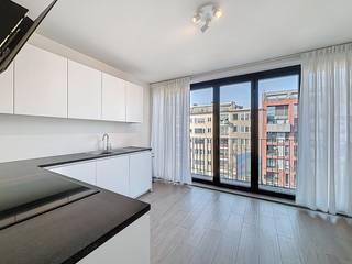 Dit gezellige duplex-penthouse appartement met terras op de 4de en 5de verdieping bevindt zich op absolute toplocatie op het Eilandje nabij het MAS...