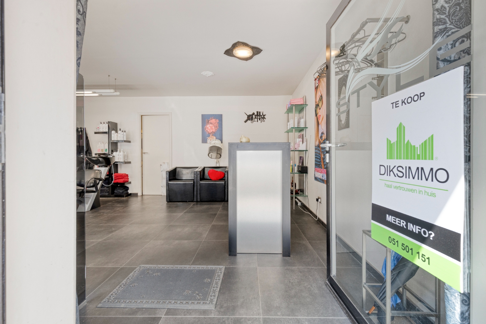 Fantastisch gelegen kapsalon centrum Oostende - foto 4