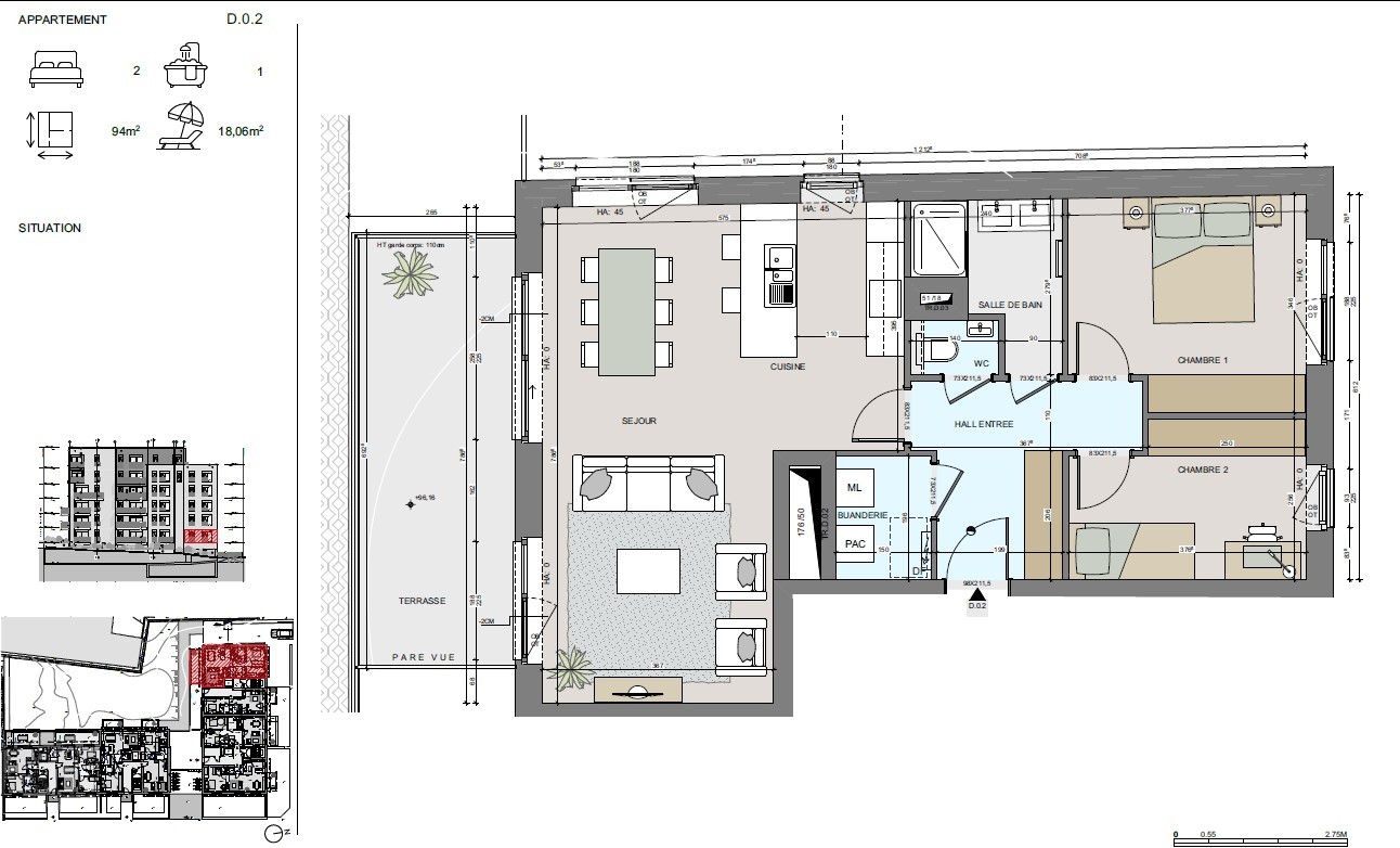 Appartement te koop in Namen met 2 slaapkamers - foto 2