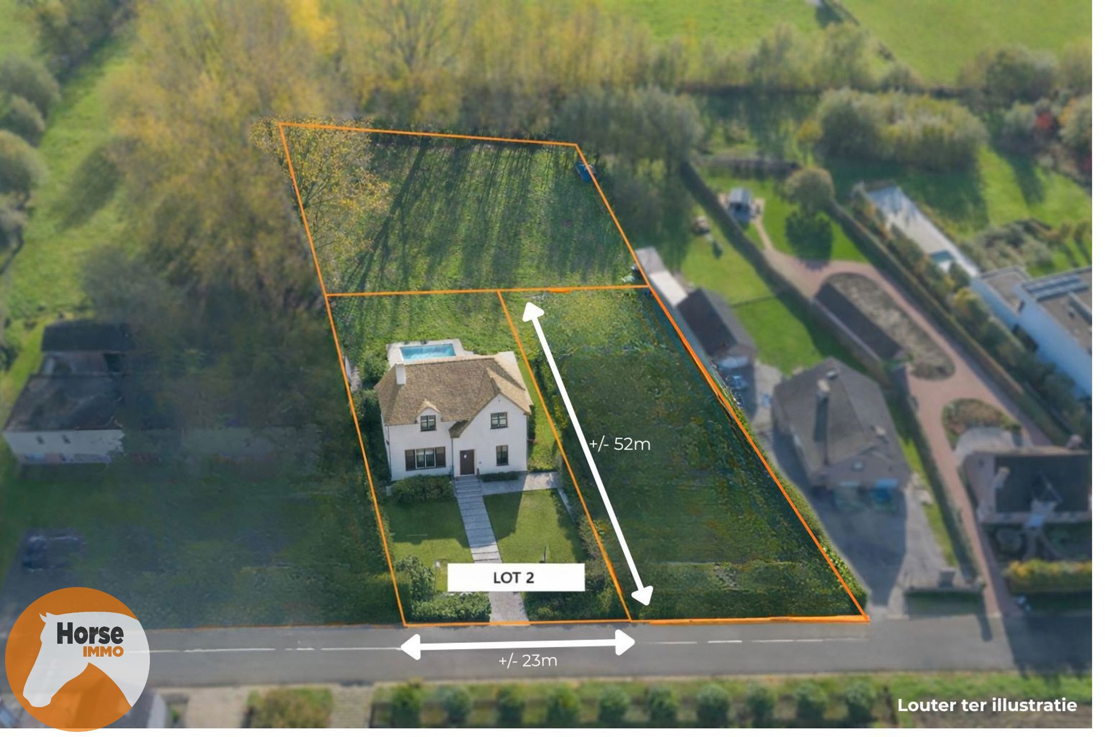 MASSEMEN – Bouwgrond voor open bebouwing, unieke ligging! - foto 2