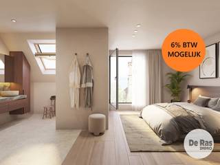 WICHELEN – Nieuwbouwproject Residentie RIVA met Scheldezicht - REEDS 30% VERKOCHT!!<br /><br />Op de Margote te Wichelen wordt dit kleinschalig en kwalitatief nieuwbouwproject gerealiseerd met 6 ruime appartementen. De ligging is bijzonder praktisch: scholen, winkels, supermarkten, banken en horecazaken bevinden zich op wandel- en fietsafstand. Ook qua bereikbaarheid scoort dit project uitstekend, dankzij de nabijheid van openbaar vervoer, het station en belangrijke invalswegen.<br />Een absolute troef van dit project is de uitzonderlijke ligging. Het perceel geeft achteraan rechtstreeks uit op de Scheldedijk, waardoor bewoners kunnen genieten van een prachtig zicht op de Schelde en het tegenovergelegen natuurgebied De Paardeweide. De combinatie van water, natuur en een vlotte bereikbaarheid maakt van residentie Riva een bijzonder aangename woonomgeving.<br /><br />Alle appartementen beschikken over 2 slaapkamers en werden ontworpen met veel aandacht voor lichtinval, ruimtegevoel en hedendaags wooncomfort. De gelijkvloerse appartementen beschikken bovendien over een private tuin, en de appartementen op de eerste en tweede verdieping beschikken over mooie terrassen. Alle bewoners kunnen genieten van een gemeenschappelijke tuin aan de Scheldedijk.<br /><br />Ook op het vlak van comfort en duurzaamheid voldoet residentie Riva aan de hoogste normen. De appartementen worden uitgerust met aluminium ramen, vloerverwarming, een lucht-waterwarmtepomp, ventilatiesysteem D en zonnepanelen. Deze energiezuinige technieken zorgen voor een aangenaam binnenklimaat en lage energiekosten. In de ruime duplexappartementen beschikt ook de slaapkamer op de tweede verdieping over eigen sanitaire voorzieningen. <br /><br />Het project omvat daarnaast 9 autostaanplaatsen en een overdekte fietsenberging, wat extra praktisch comfort biedt voor bewoners en bezoekers. De toegang tot het terrein wordt vooraan afgescheiden door een elektrische schuifpoort en aan de Scheldedijk door een afsluitbaar hek. <br /><br />Bovendien kan dit project, mits voldaan aan de wettelijke voorwaarden, aangekocht worden aan het verlaagde btw-tarief van 6%, zowel op de constructie als op de grond.<br /><br />Contacteer ons voor meer informatie of een persoonlijke toelichting via: 053/60.65.60 en ontdek zelf de unieke troeven van dit prachtige nieuwbouwproject in Wichelen.