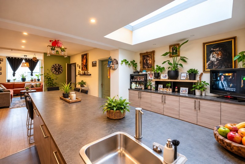 Rijwoning met 3 slaapkamers en uitweg achteraan - foto 5