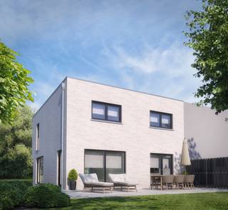Nieuw te bouwen halfopen woning op een perceel van 6a05ca te Opperstraat, Heusden-Zolder. Dit is een doodlopend en dus zeer rustig straatje met veel groen, maar toch zeer centraal gelegen met winkels en openbaar vervoer in de directe omgeving.<br /><br />De voorgestelde woning van 176m2 in een moderne, strakke bouwstijl is voorzien van 3 slaapkamers. Voor het sanitaire gedeelte is er gekozen voor zowel een douche als een ligbad, met een apart toilet op de verdieping.<br />Op het gelijkvloers is er een open leefruimte met ruime zithoek en eethoek voorzien, alsook een keuken met aansluitend een handige berging.<br />In de inkomhal is er nog een apart toilet en de mogelijkheid voor een vestiairekast aanwezig.<br /><br />Deze nieuwbouwwoning is voorzien van de meest recente technieken zoals een warmtepomp, zonnepanelen, ventilatie D+ systeem en vloerverwarming, waardoor we een A+ energielabel (max. E0) kunnen garanderen. Dit vertaalt zich in de praktijk in een zeer energiezuinige nieuwbouwwoning!<br /><br />Dit project realiseren we in samenwerking met Matisimmo, vastgoed op maat.<br /><br />Sleutel op de deur:<br />Ruwbouw winddicht<br />Sanitaire leidingen (inclusief hergebruik van regenwater)<br />Elektriciteit<br />verwarming via warmtepomp<br />vloerverwarming <br />Pleisterwerken<br />Isolatiewerken en chape<br />EPB berekening<br />Ventilatiesysteem D+<br />Kostprijs architect en veiligheidscoördinatie inclusief<br />Zonnepanelen<br />keuken<br />Sanitaire toestellen<br />Tegelvloeren op het gelijkvloers en in de badkamer<br />Binnendeuren in grondlaag<br />trap in hout<br />Voegwerken<br /><br />PRIJS SLEUTEL-OP-DE-DEUR <br />€ 410 103 excl. alle kosten op grond en constructie<br />€ 486 495 incl. alle kosten op grond en constructie