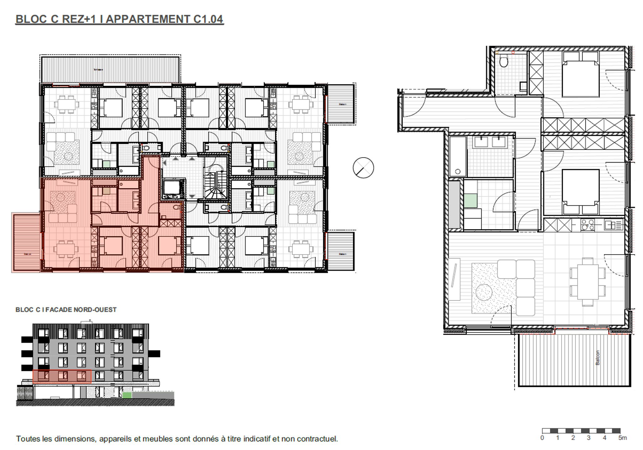 Appartement à vendre à Mons avec 2 chambres - photo 4