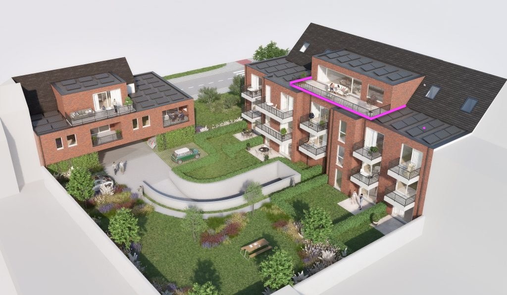 Penthouse met 2 slaapkamers en enorm terras te Boom. - foto 2