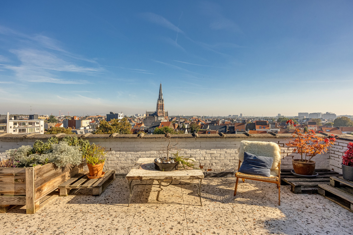 Riante duplex-penthouse met twee terrassen en zicht over heel Antwerpen - foto 4