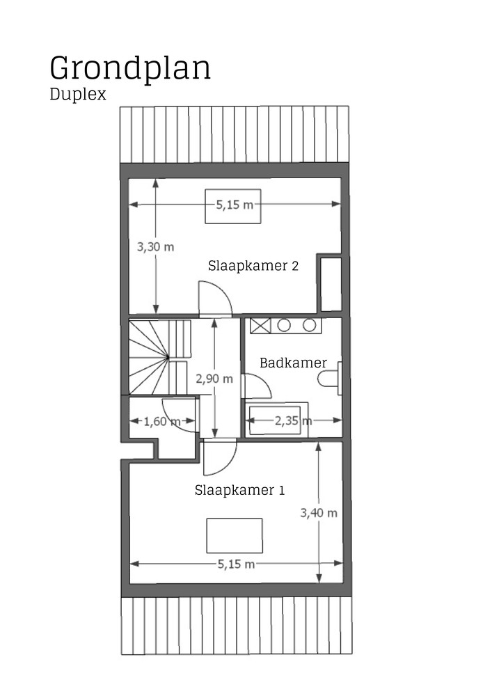 TE KOOP : instapklaar duplex-appartement met ruim terras en autostaaplaats te Heusden-Zolder - foto 3