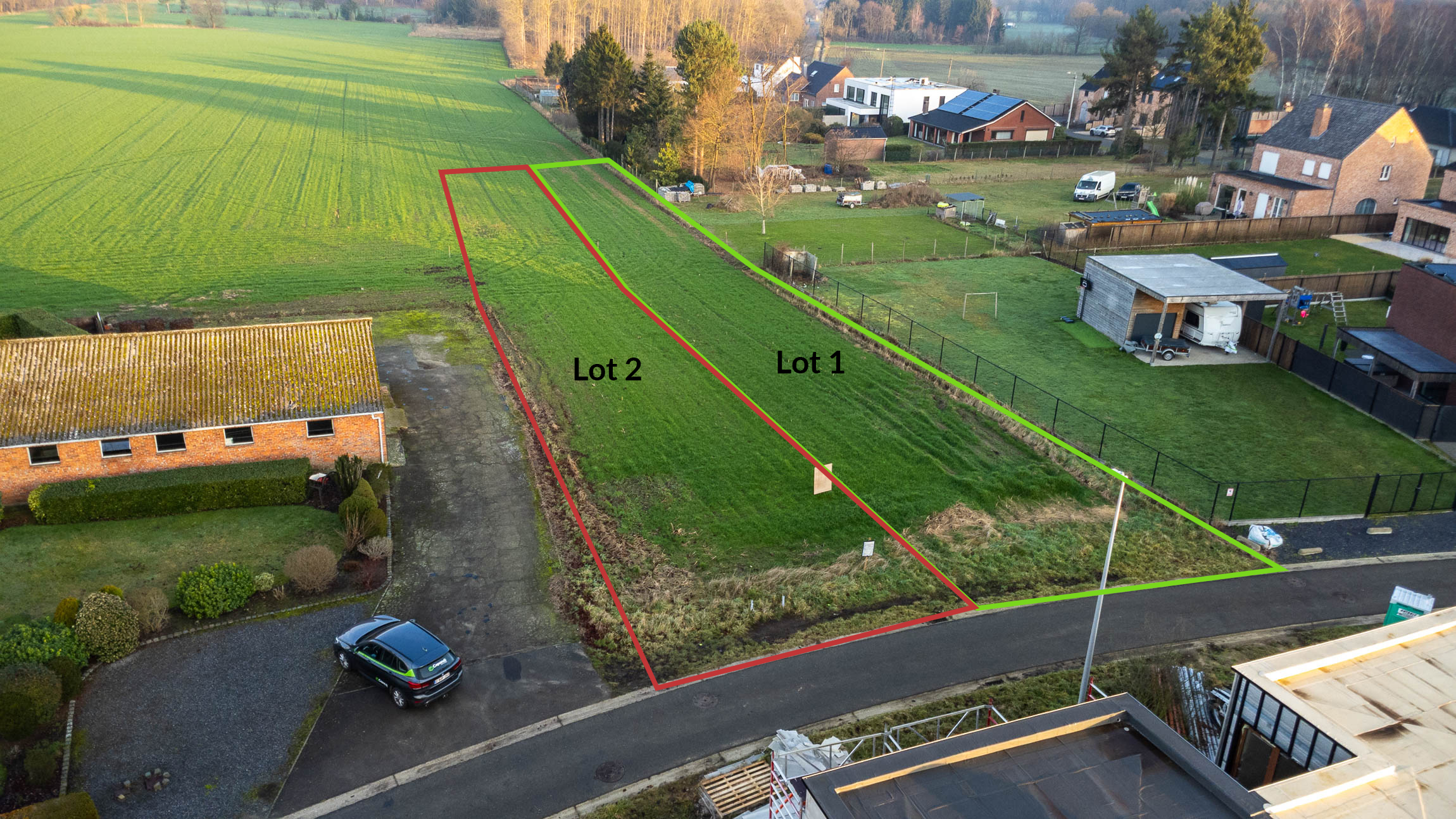 Halfopen bouwgrond in doodlopende straat te Tessenderlo-Ham - foto 2